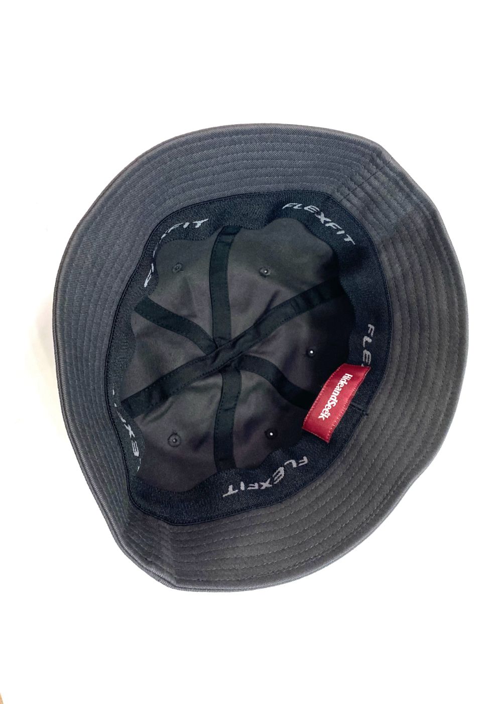 Metro Hat (CHARCOAL GRAY) / ロゴ プリント メトロ ハット