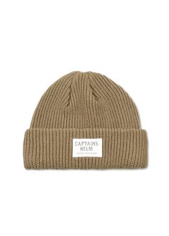 【ラスト1点】24/7 HELM WATCH CAP (BEIGE) / オリジナル ワッチキャップ
