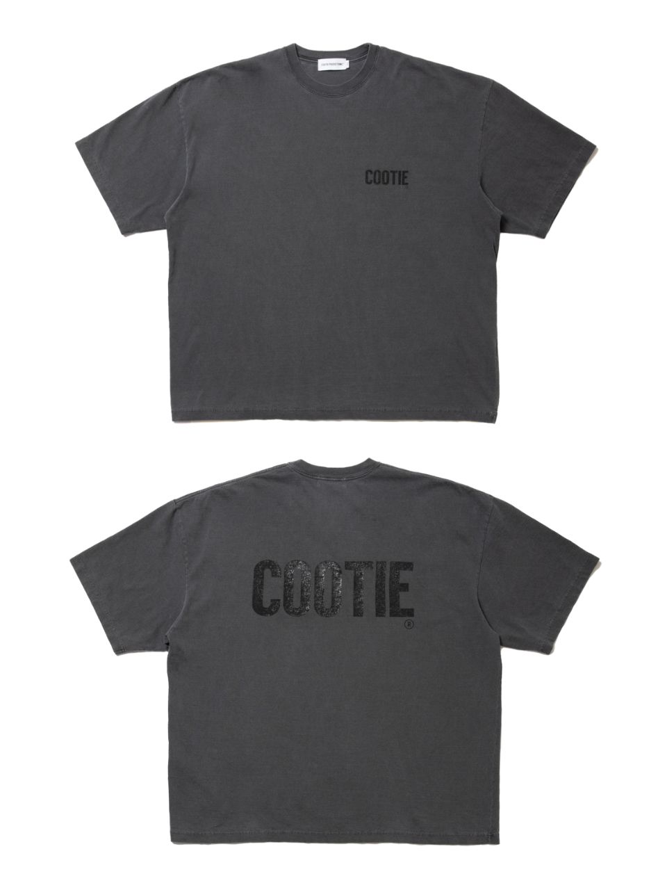爆買い！ - PRODUCTIONS COOTIE Pigment (BLACK Tee S/S Dyed トップス