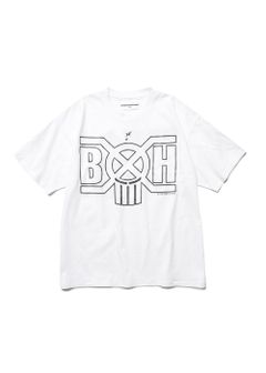 ×BOUNTY HUNTER TEE (WHITE) / バウンティーハンター コラボ76Tシャツ