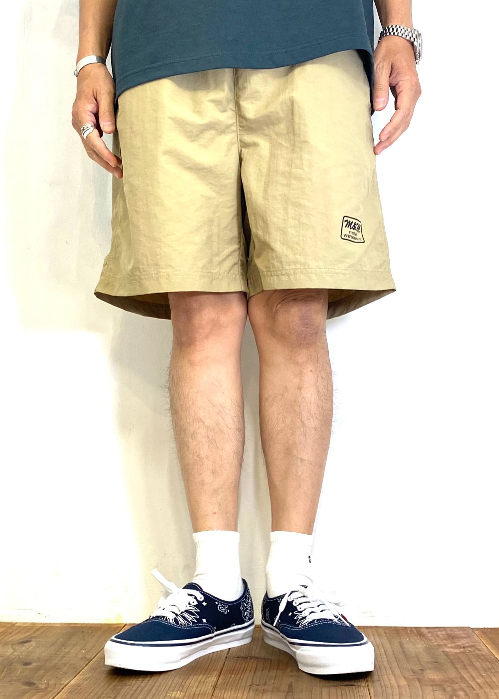 【ラスト1点】Nylon Shorts (KHAKI) / ナイロン イージー ショーツ