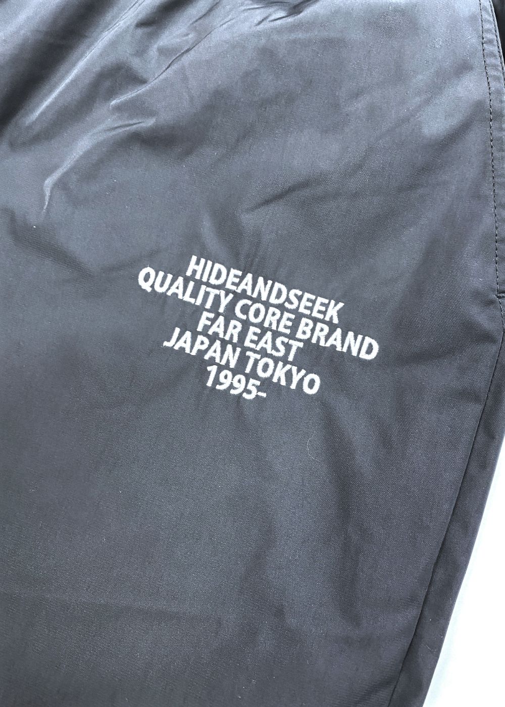 Nylon Track Pant (CHARCOAL GRAY) / ナイロン トラックパンツ / セットアップ可能