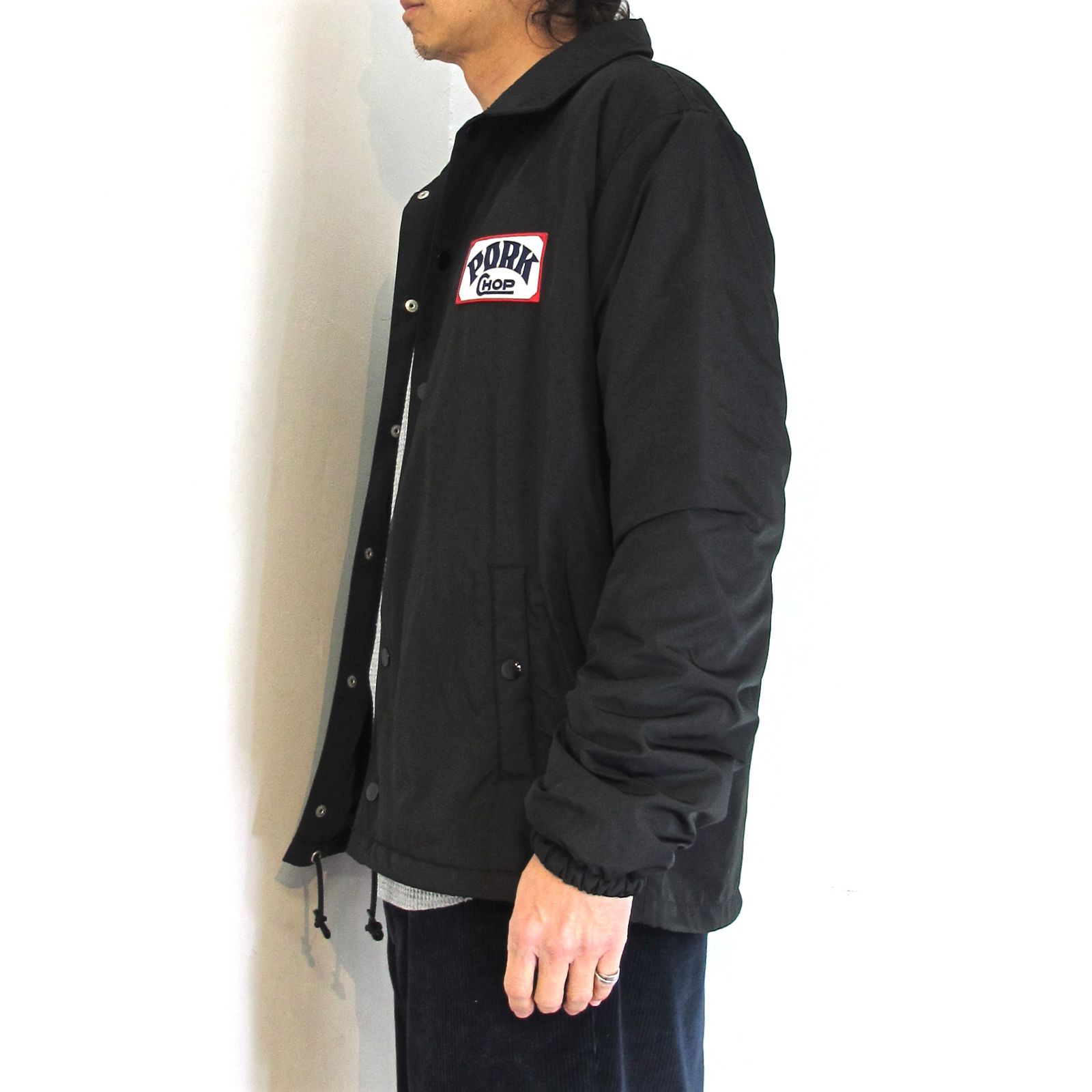 PORKCHOP - ORIGINAL BOA COACH JKT (BLACK) / オリジナル ボア