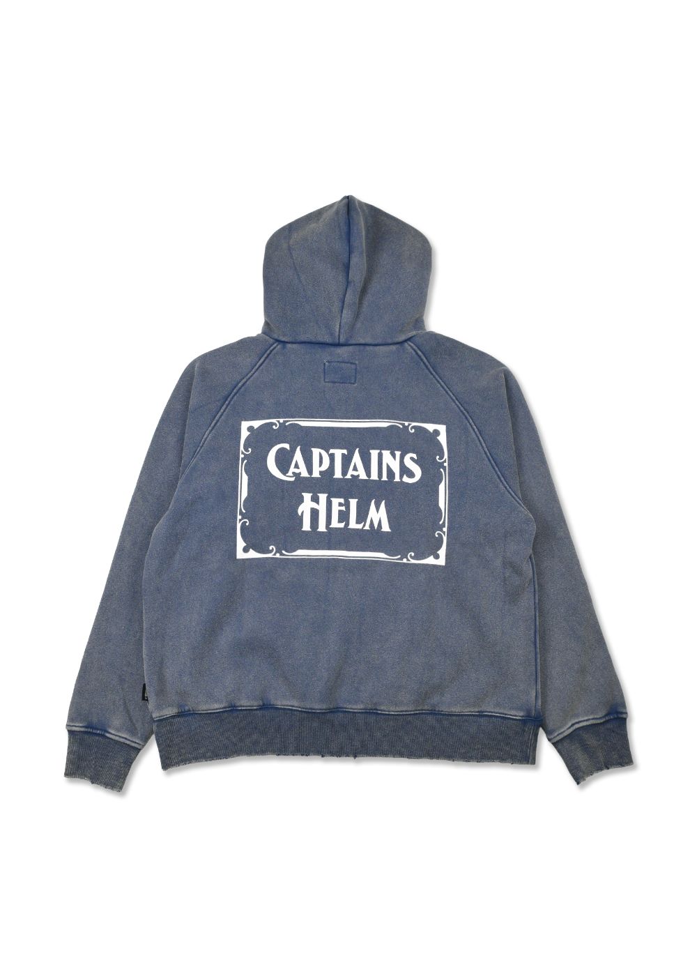 VINTAGE LOGO HOODIE (VINTAGE NAVY) / ヴィンテージ加工 ロゴ スウェット パーカー