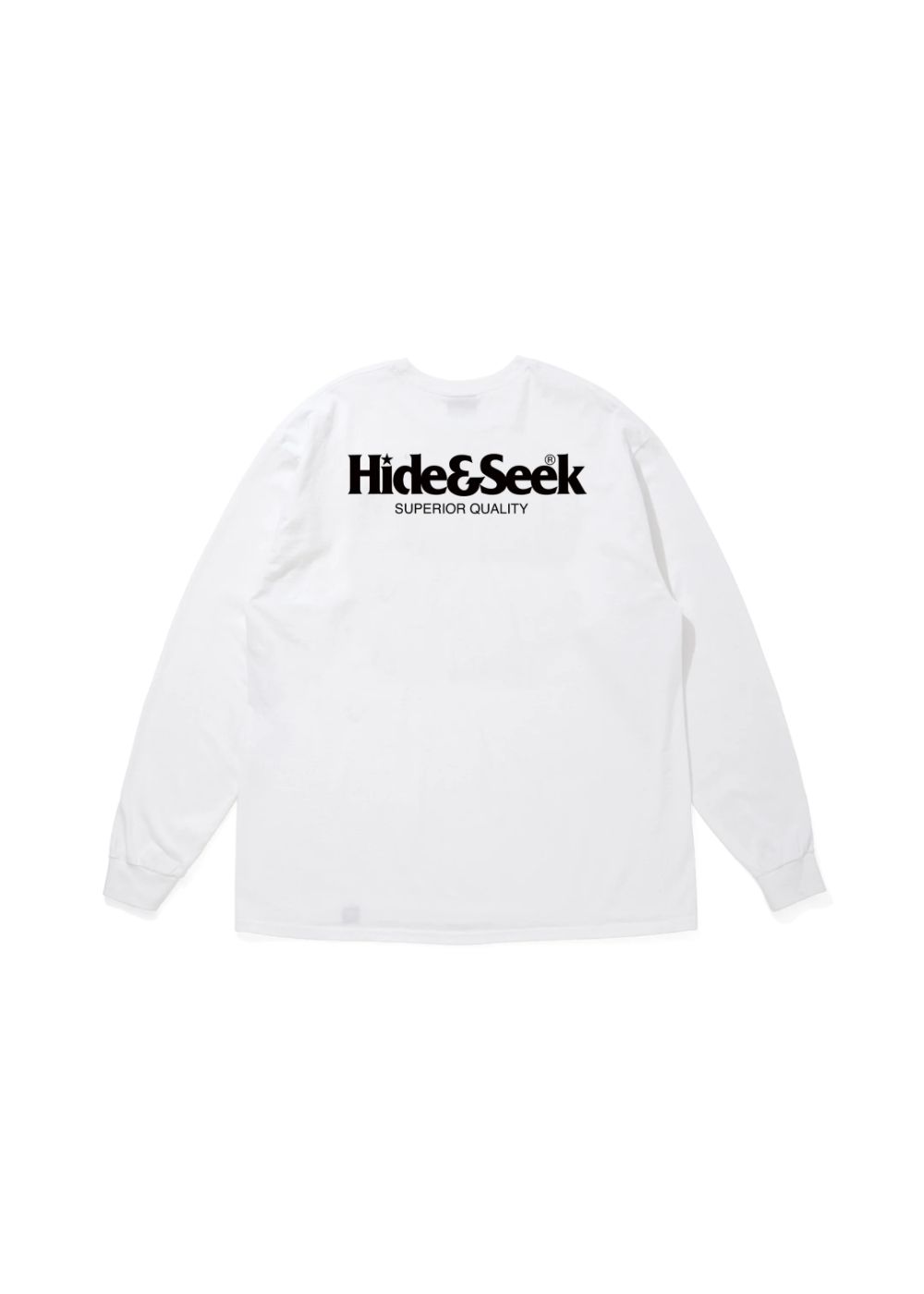 LOGO L/S TEE (WHITE) / 定番ロゴ ロングスリーブ Tシャツ