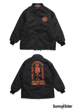 × SUNNY C SIDER Team JKT (BLACK×ORANGE) / サニーシーサイダー コラボASWボディー コーチジャケット