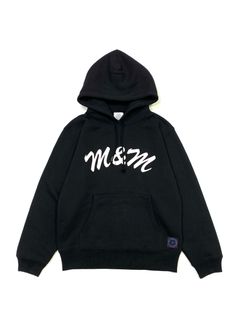Logo Hoodie (BLACK) / ロゴ プリント スウェットパーカー