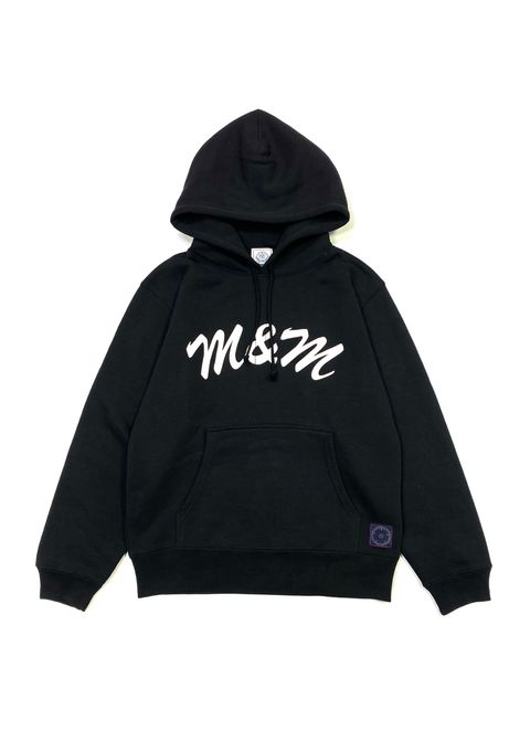 Logo Hoodie (BLACK) / ロゴ プリント スウェットパーカー