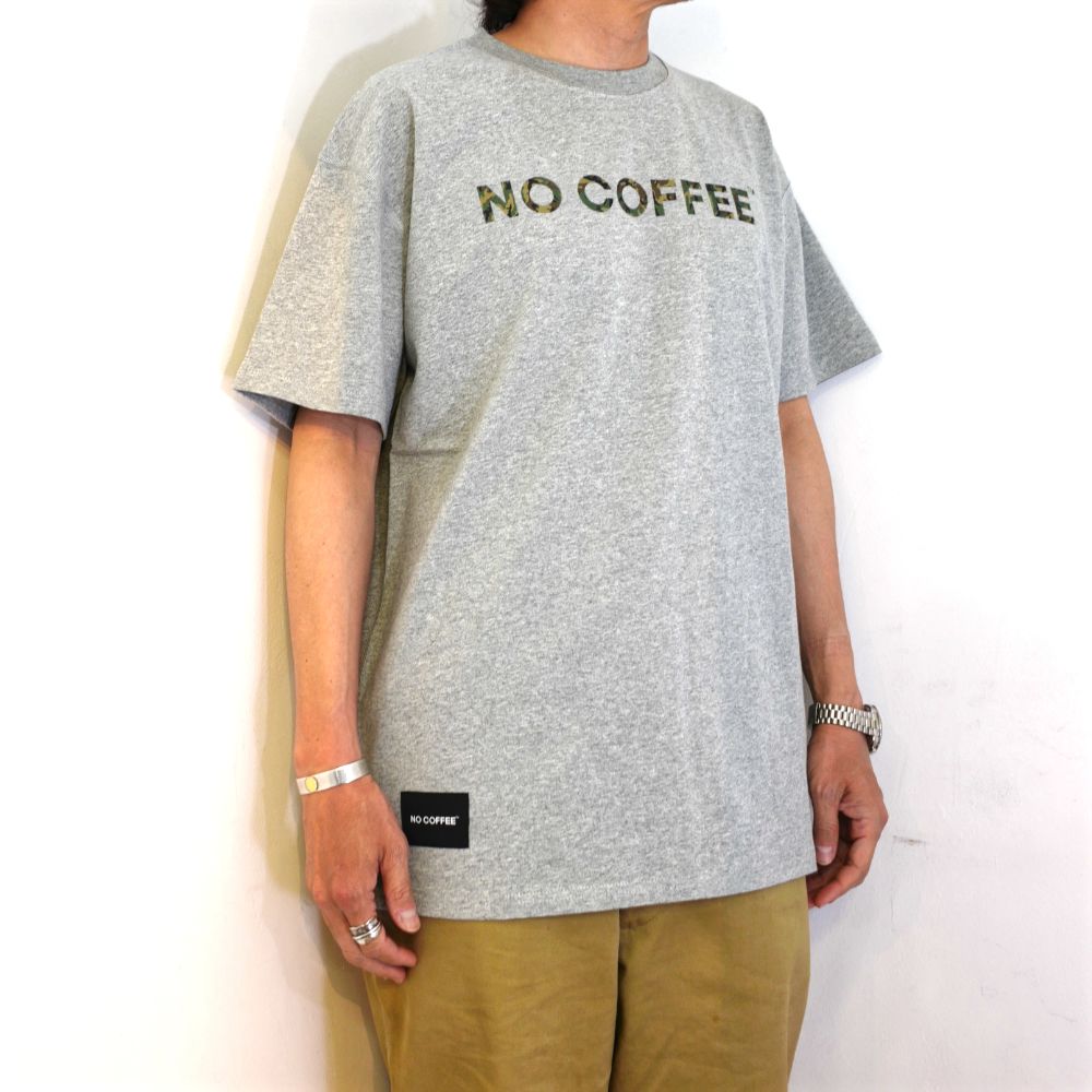 カモ柄プリントS/S TEE (GRAY)