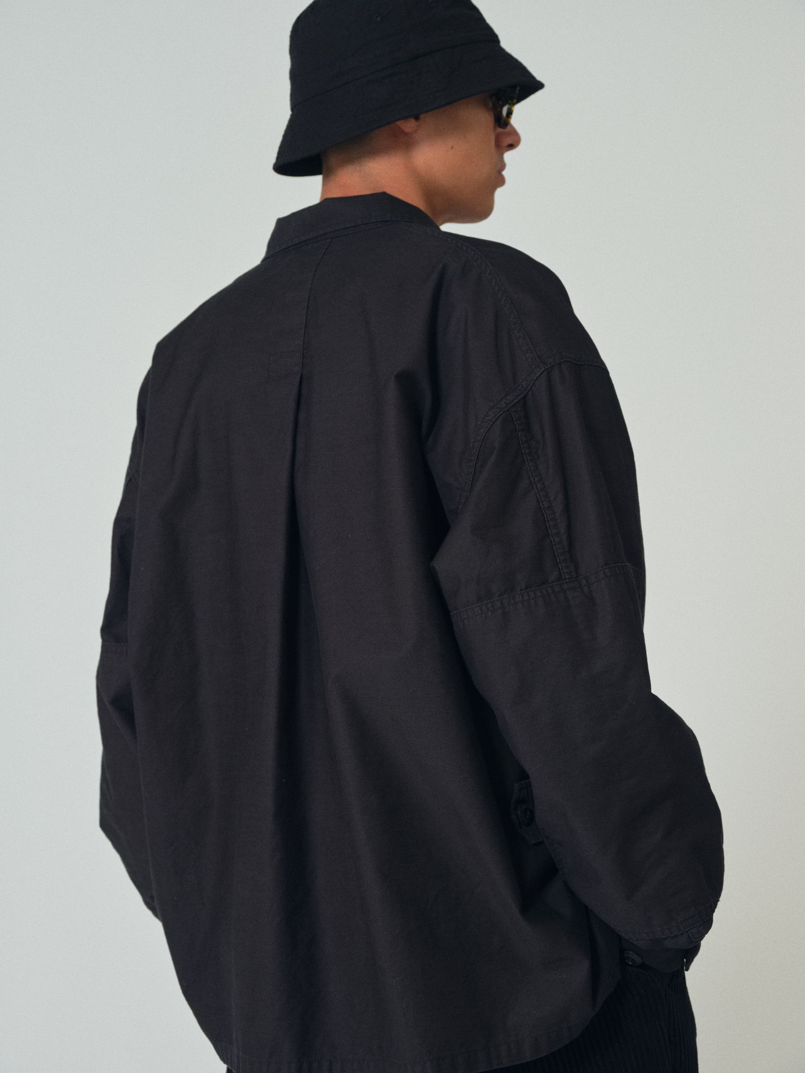 COOTIE PRODUCTIONS - 【ラスト1点】BACK SATIN BDU JACKET (BLACK 