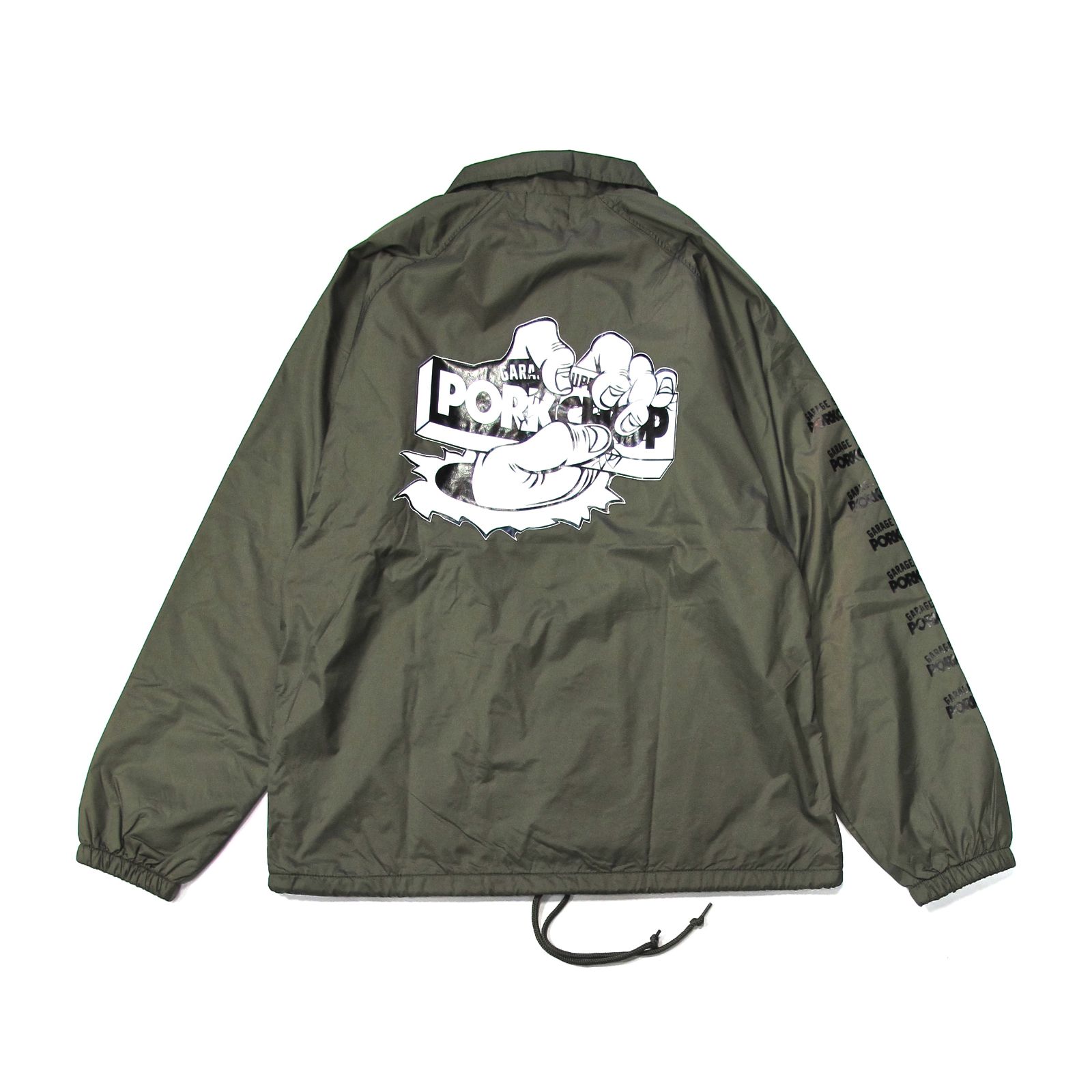 PORKCHOP - CRUSHER COACH JKT (BLACK) / クラッシャー コーチ 