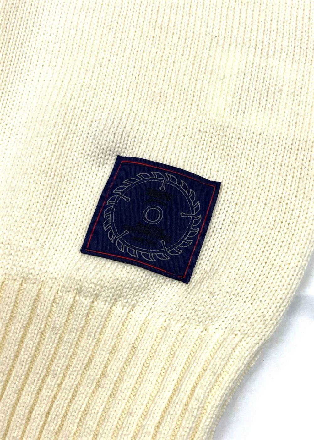 COTTON KNIT SWEATER (IVORY) / コットン ニット セーター