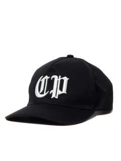 COOTIE PRODUCTIONS - Smooth Chino Cloth 5 Panel Cap (BLACK) / ロゴ 