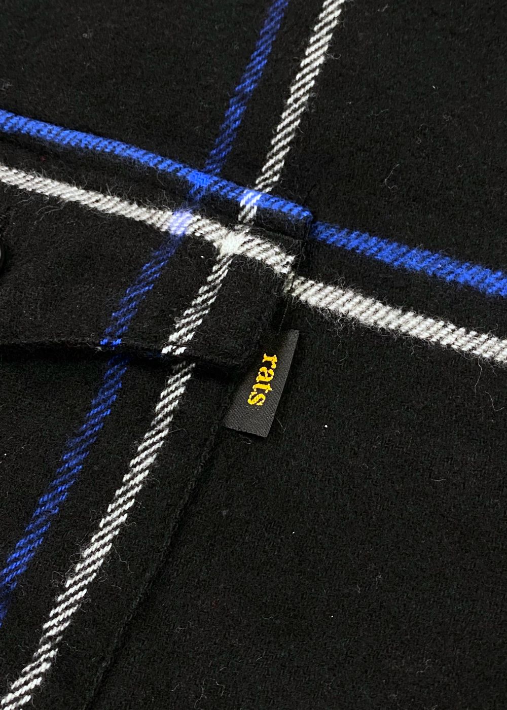 COTTON FLANNEL CHECK SHIRT (BLUE CHECK) / チェック コットン ネルシャツ