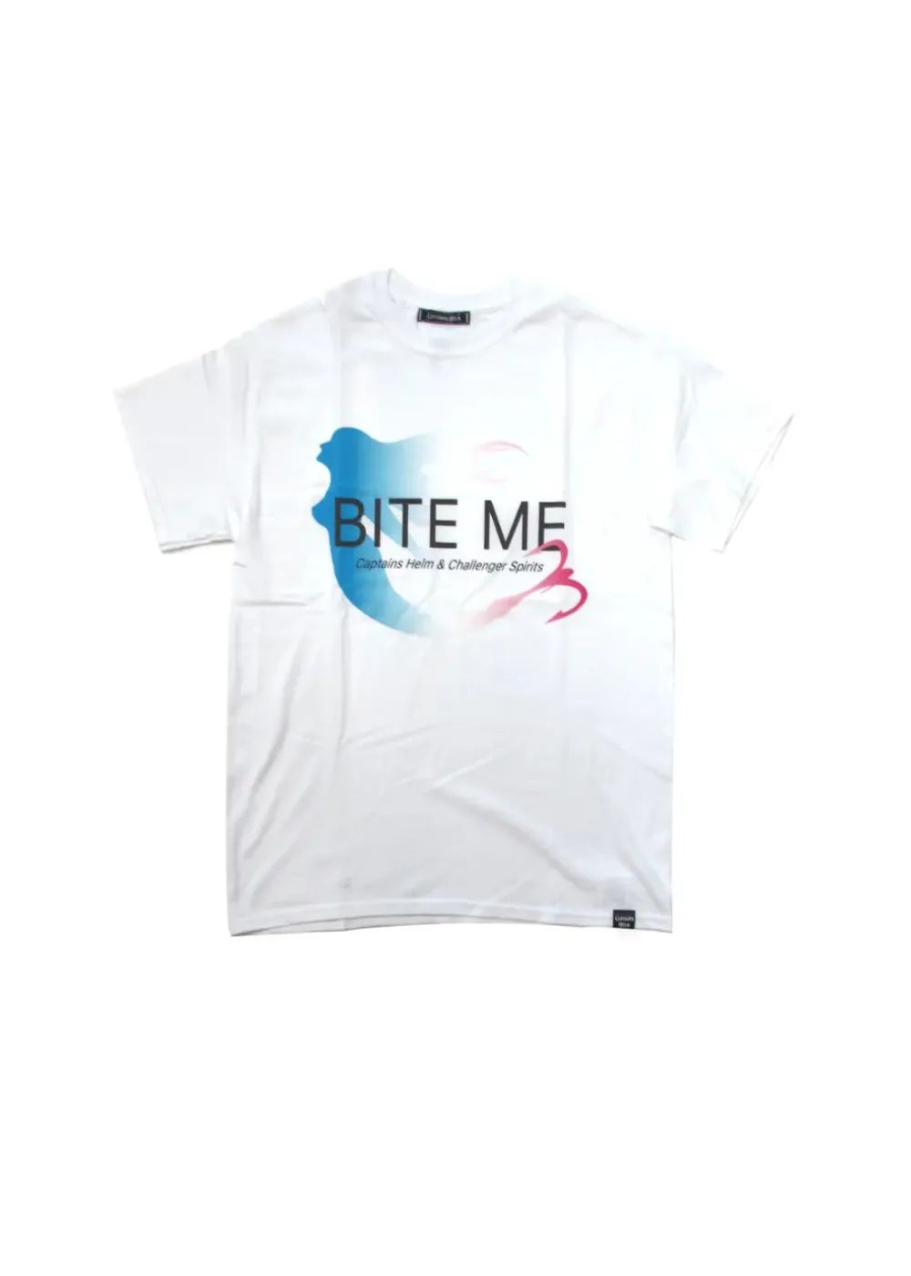 × CHALLENGER BITE ME TEE (WHITE) / チャレンジャー コラボT