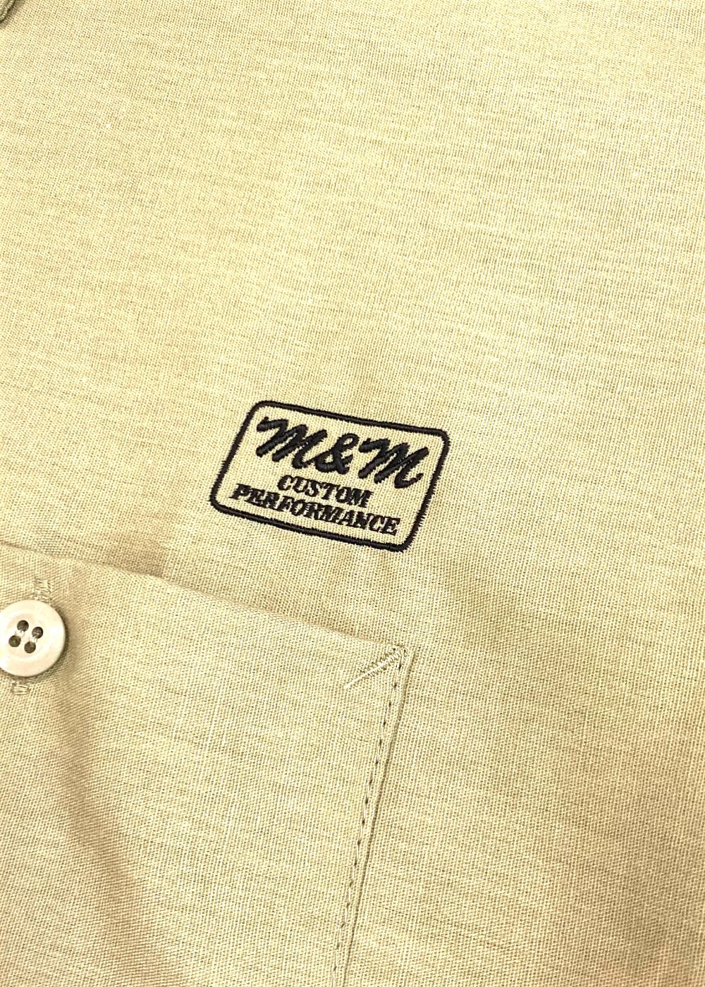 M&M CUSTOM PERFORMANCE - Short Sleeve Work Shirt (GRAY) / T