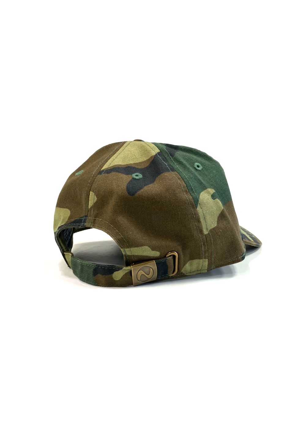 HDNSK CAP (CAMO) / 刺繍ロゴ ベースボールキャップ