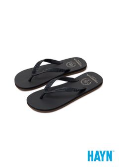 BEACH SANDAL COLLABORATION WITH HAYN (BLACK) / ハイアン コラボビーチサンダル