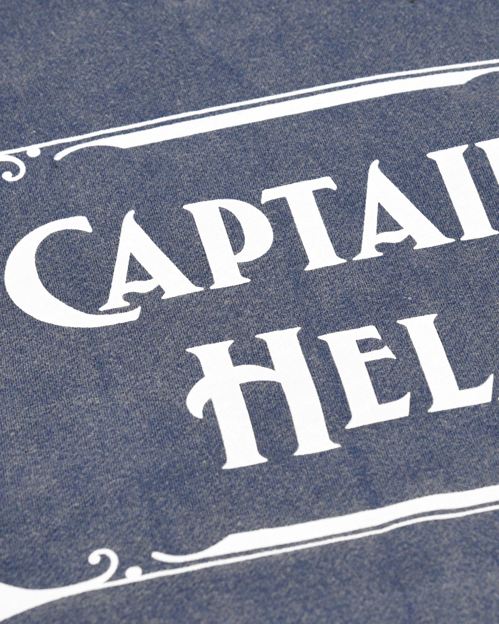 VINTAGE LOGO HOODIE (VINTAGE NAVY) / ヴィンテージ加工 ロゴ スウェット パーカー