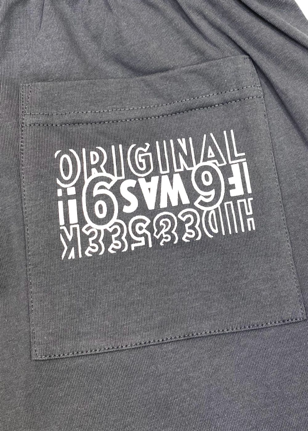 Original Jersey Short (CHARCOAL GRAY) / 西浦徹 コラボ イージー ショーツ