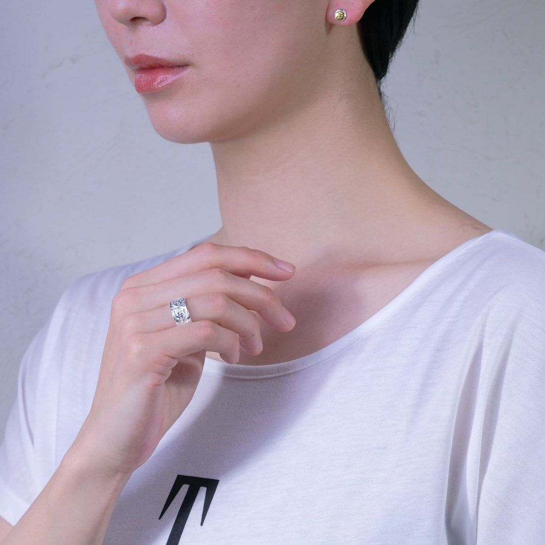 KARAKUSA Ring (SILVER) / 唐草リング(大)