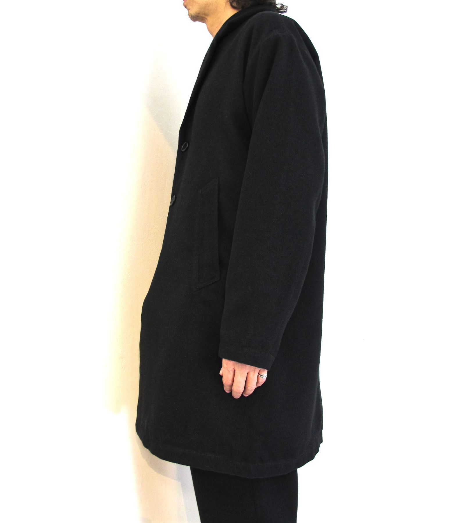 ROTTWEILER - CHESTER COAT (BLACK) / チェスターコート