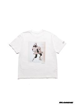 × BLONDIE "Classic Photo" Crewneck T-SH (WHITE) / ブロンディー コラボ Tシャツ