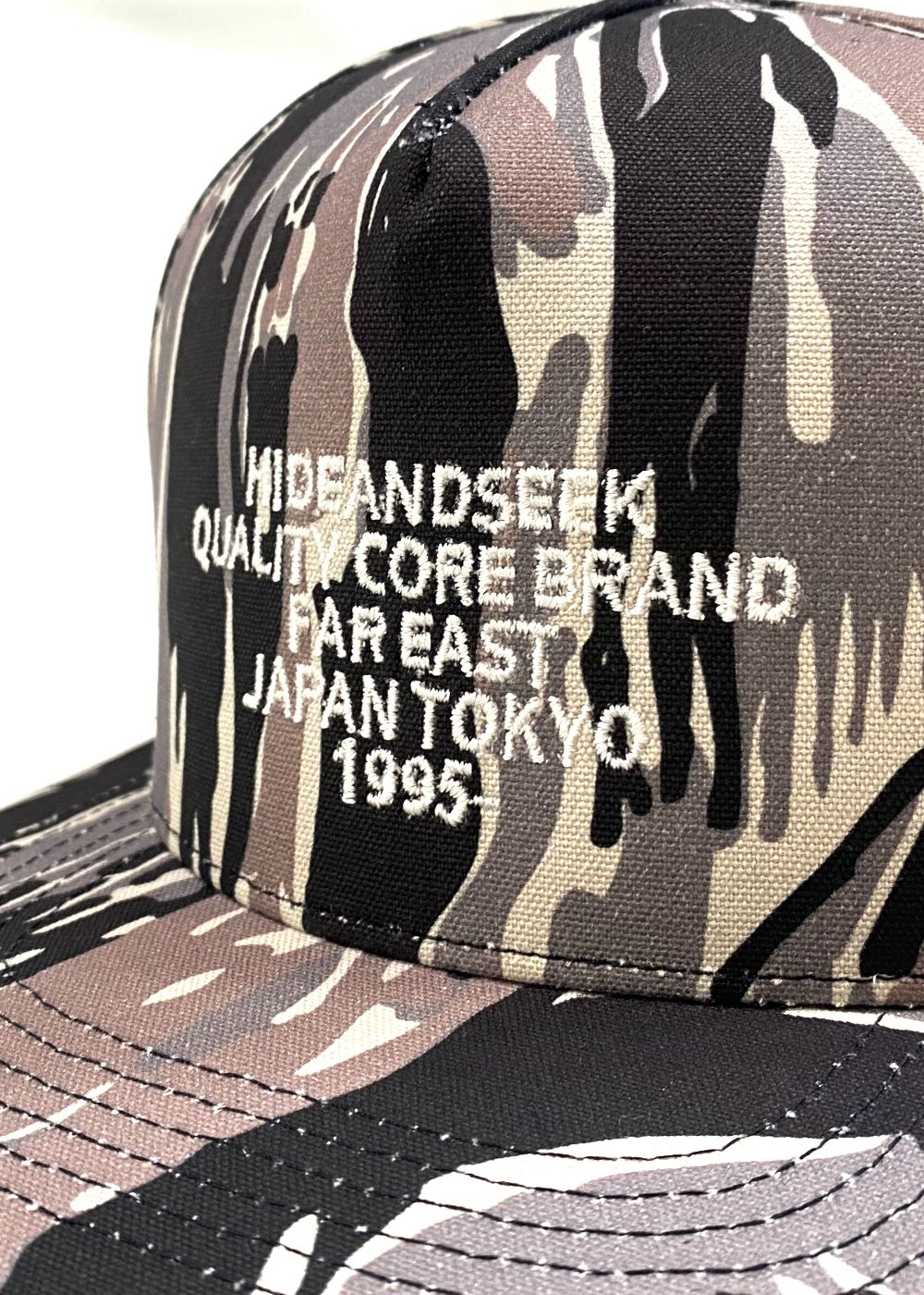 Camo CAP (TIGER CAMO) / オリジナル カモフラージュ ベースボール キャップ