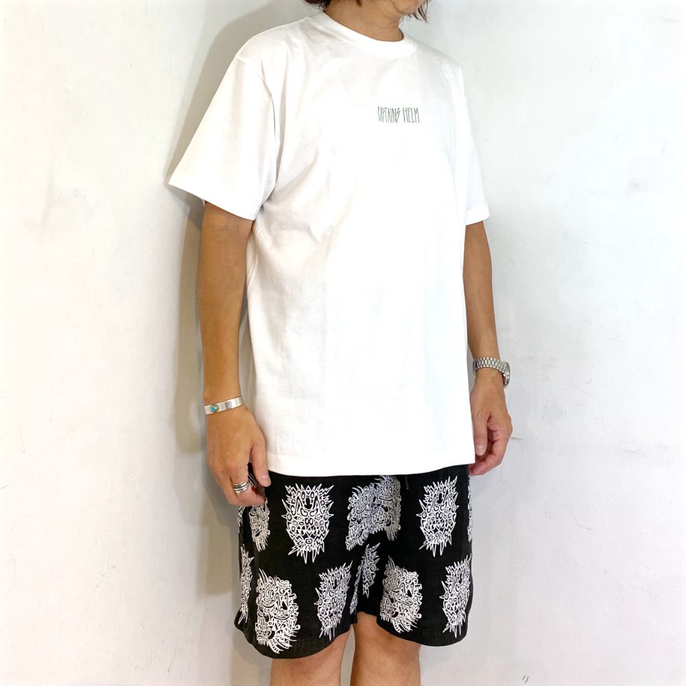 "OCEANSIDE DIVISION" US LOGO SS TEE  (WHITE) / ロゴ プリント Tシャツ