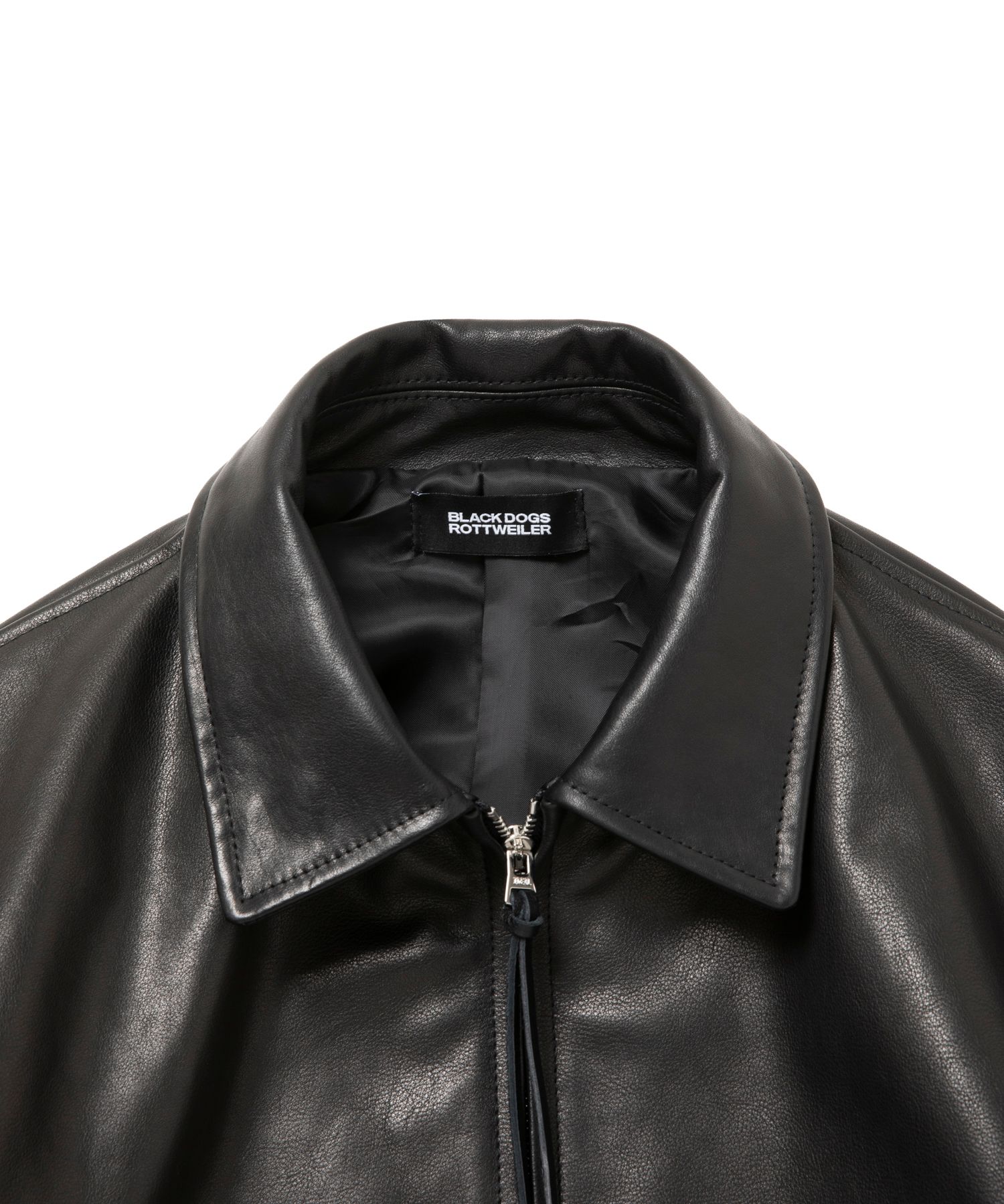 R9 LEATHER JACKET (BLACK) / レザージャケット