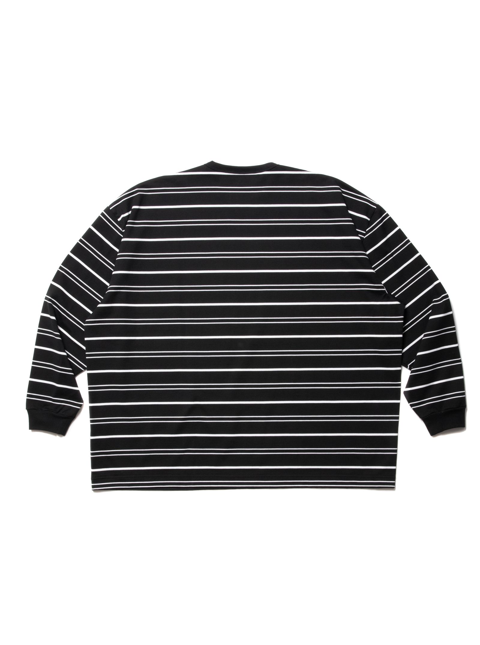 COOTIE PRODUCTIONS - Supima Border Oversized L/S Tee