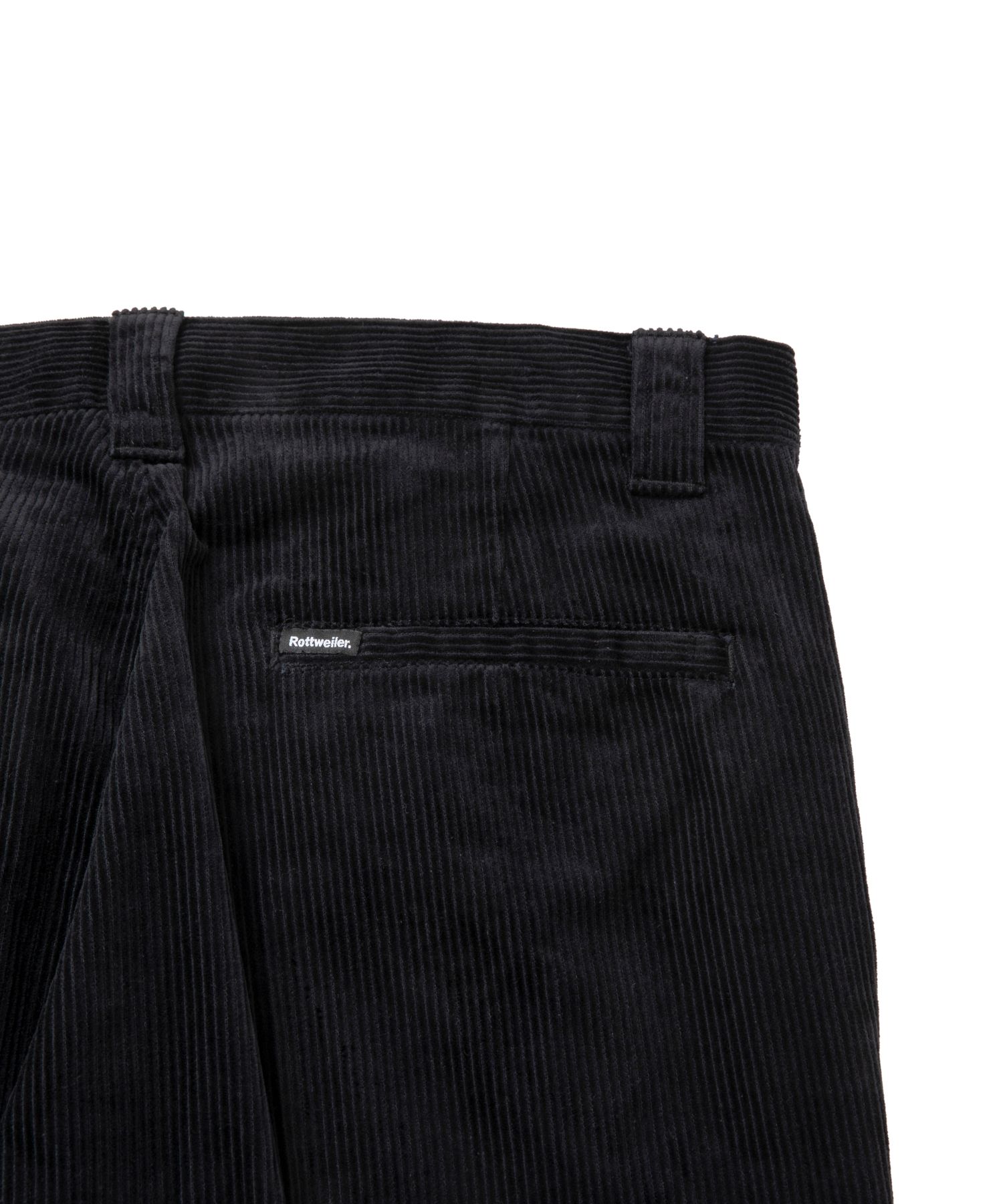 R9 CORDUROY PANTS (BLACK) / コーデュロイ パンツ