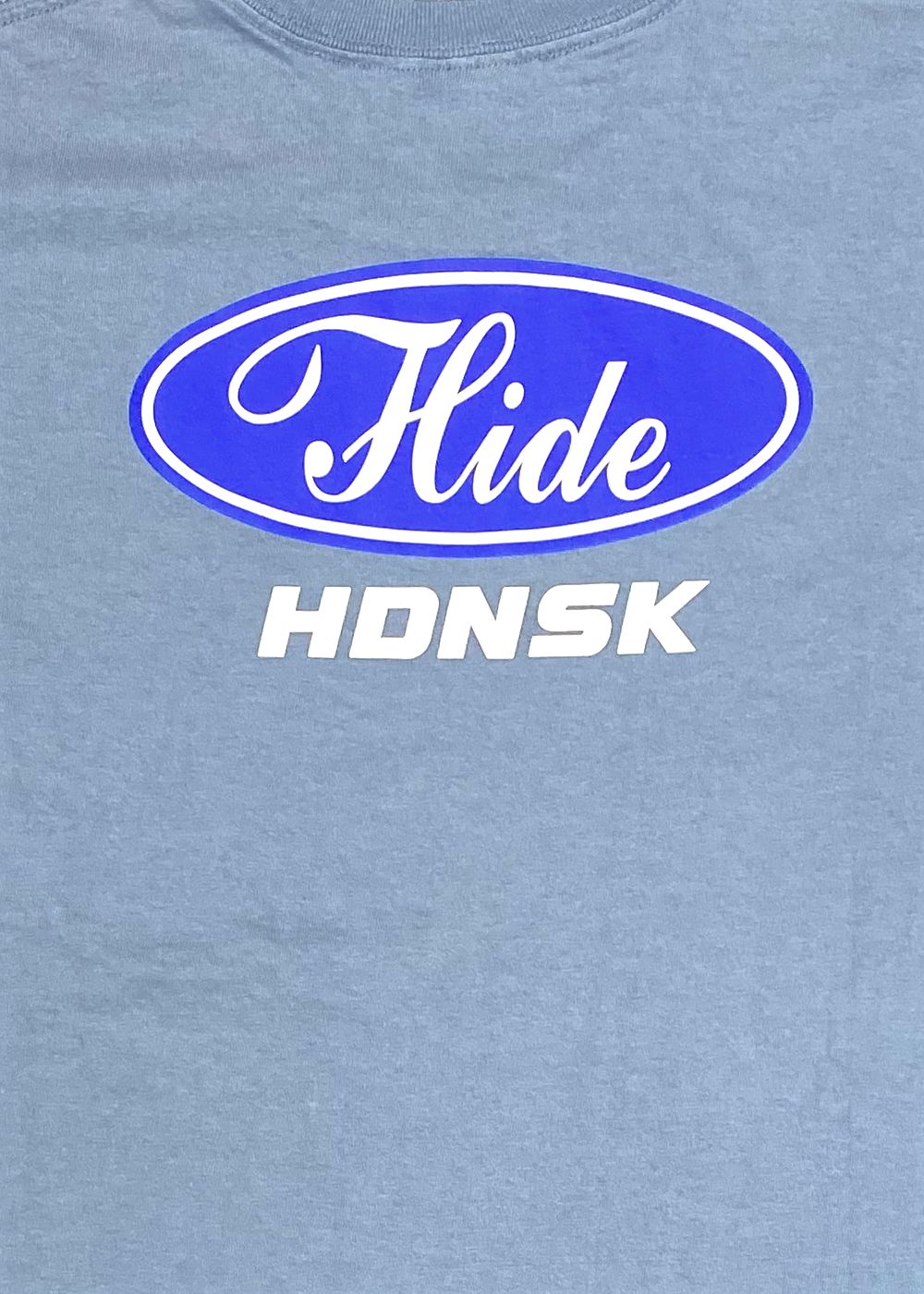【ラスト1点】HDNSK S/S Tee (D.BLUE) / ロゴ プリントTee
