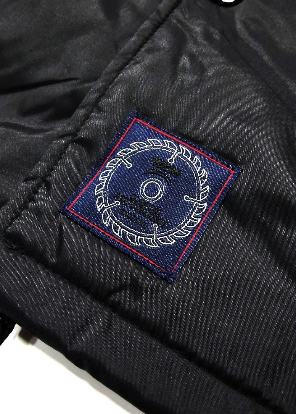 Coach Jacket (BLACK) / プリント コーチジャケット