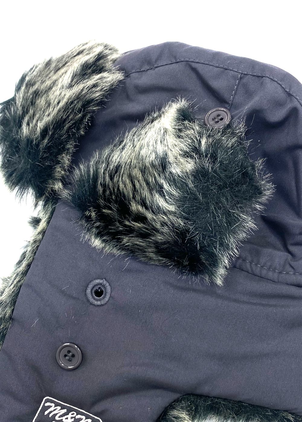 Fright Cap (DARK GRAY) / ロゴ刺繍 フライト キャップ