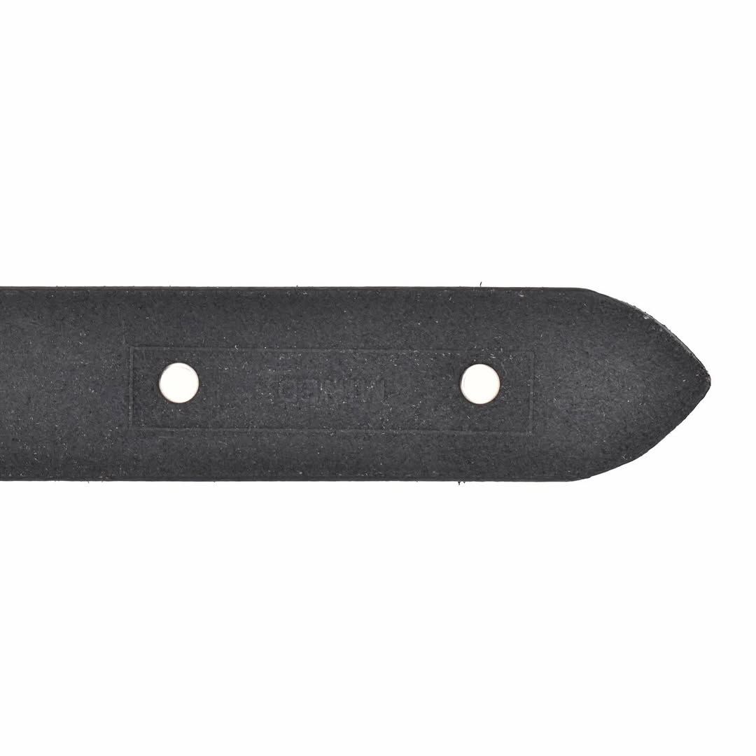 Suede Leather Belt (BLK)  / スウェード レザーベルト