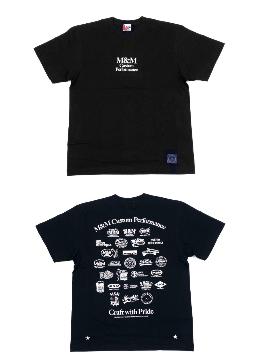 M&M custom performance ピンバッジ 激レア エムアンドエム M&M custom performance ピンバッジ 激レア エムアンドエム
