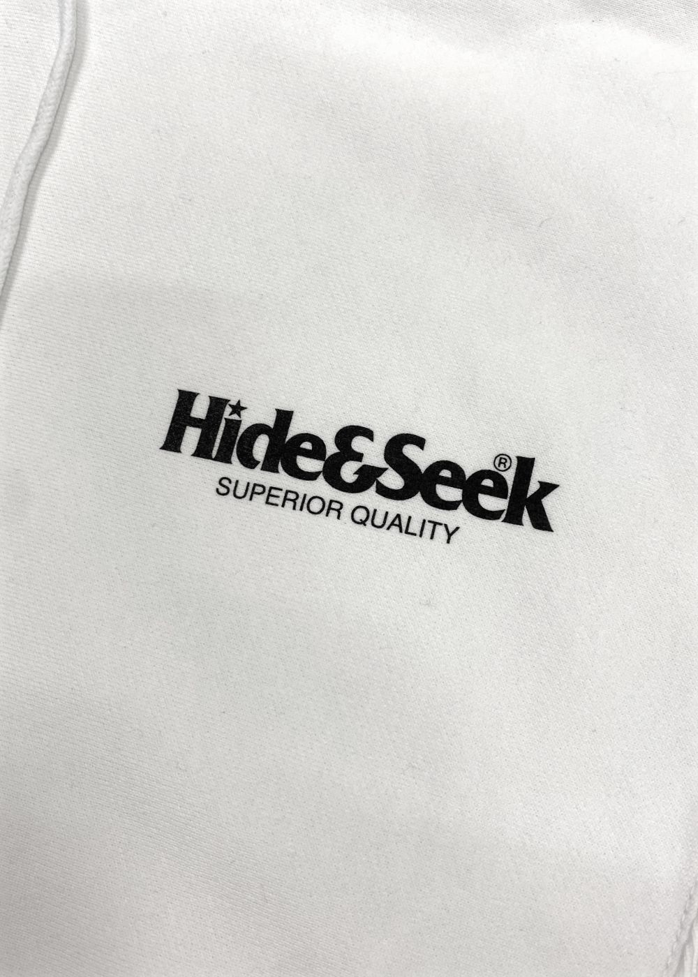 Logo Hooded Sweat Shirt-2 (WHITE) / ロゴ スウェット パーカー