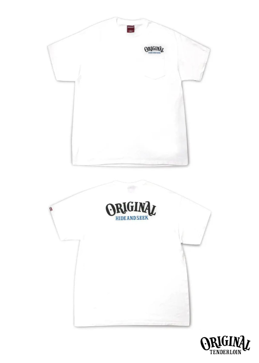 ×TENDERLOIN POCKET S/S TEE (WHITE) / テンダーロイン コラボポケットT