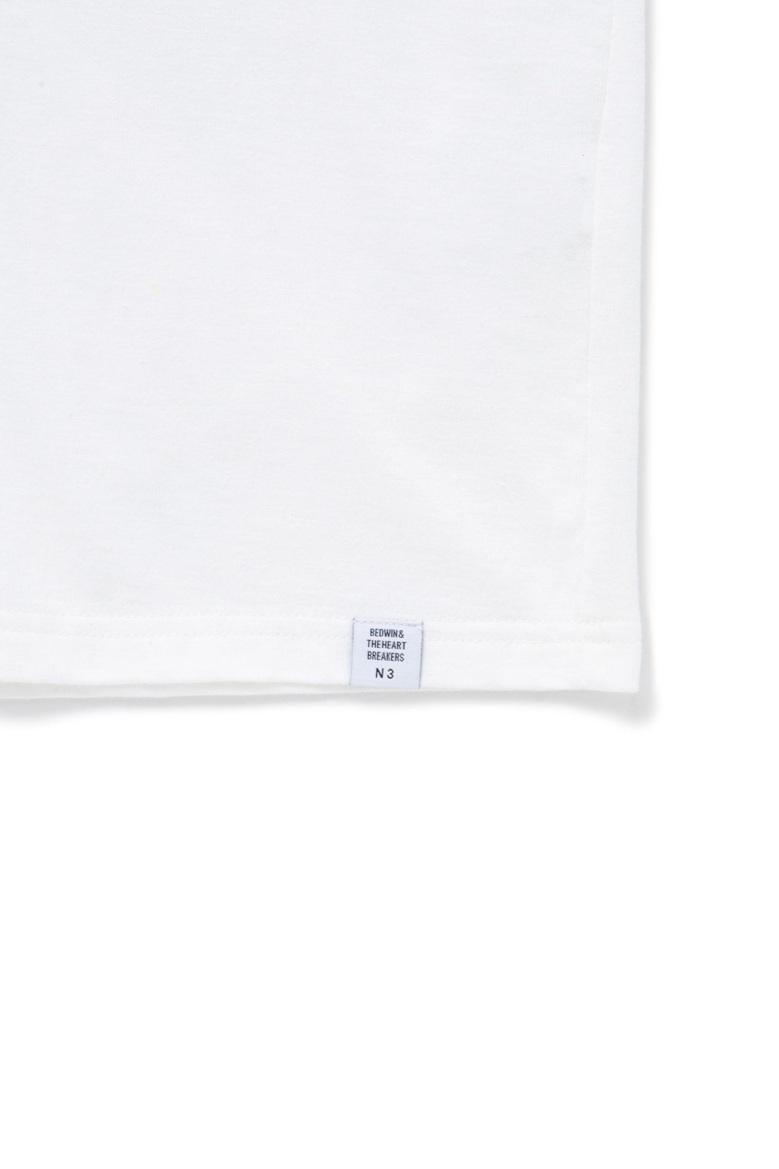 VELVA SHEEN Ex.S/S POCKET TEE "PIERCE" (WHITE) / ベルバシーン コラボ ポケットTシャツ