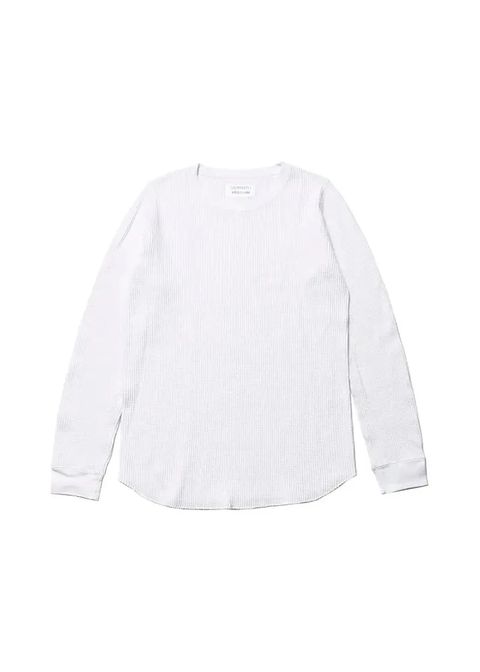 × WACKOMARIA Crew Neck Thermal (WHITE) / ワコマリア コラボサーマルカットソー