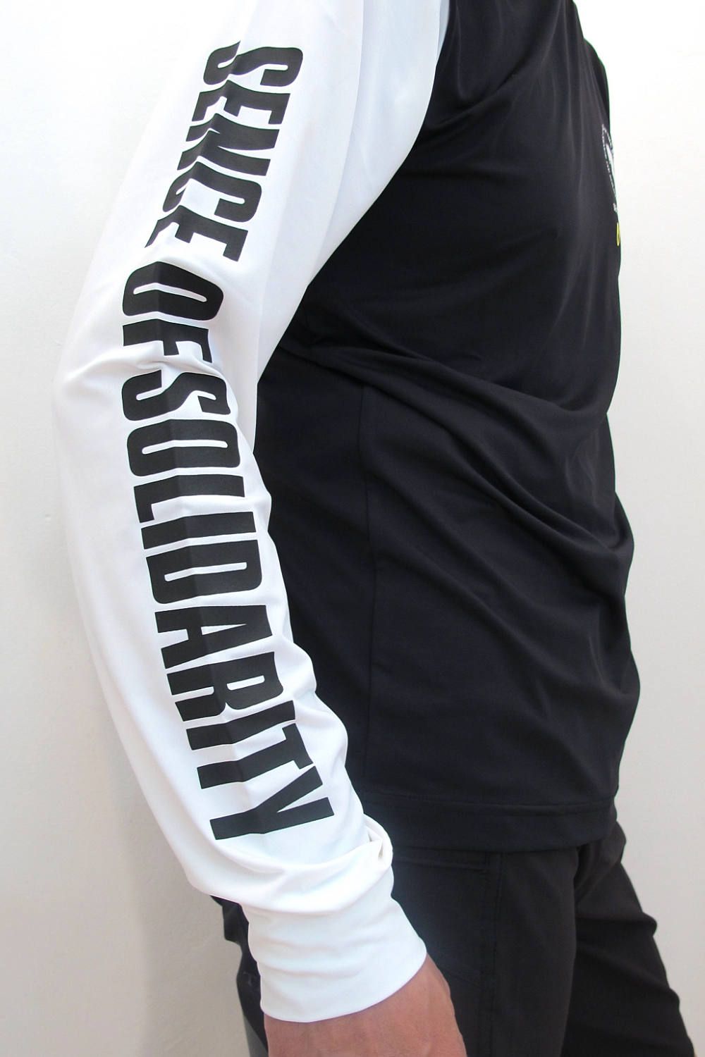SURF L/S T-SHIRT Collaboration with VOLCOM (BLACK) / ボルコム コラボラッシュガード