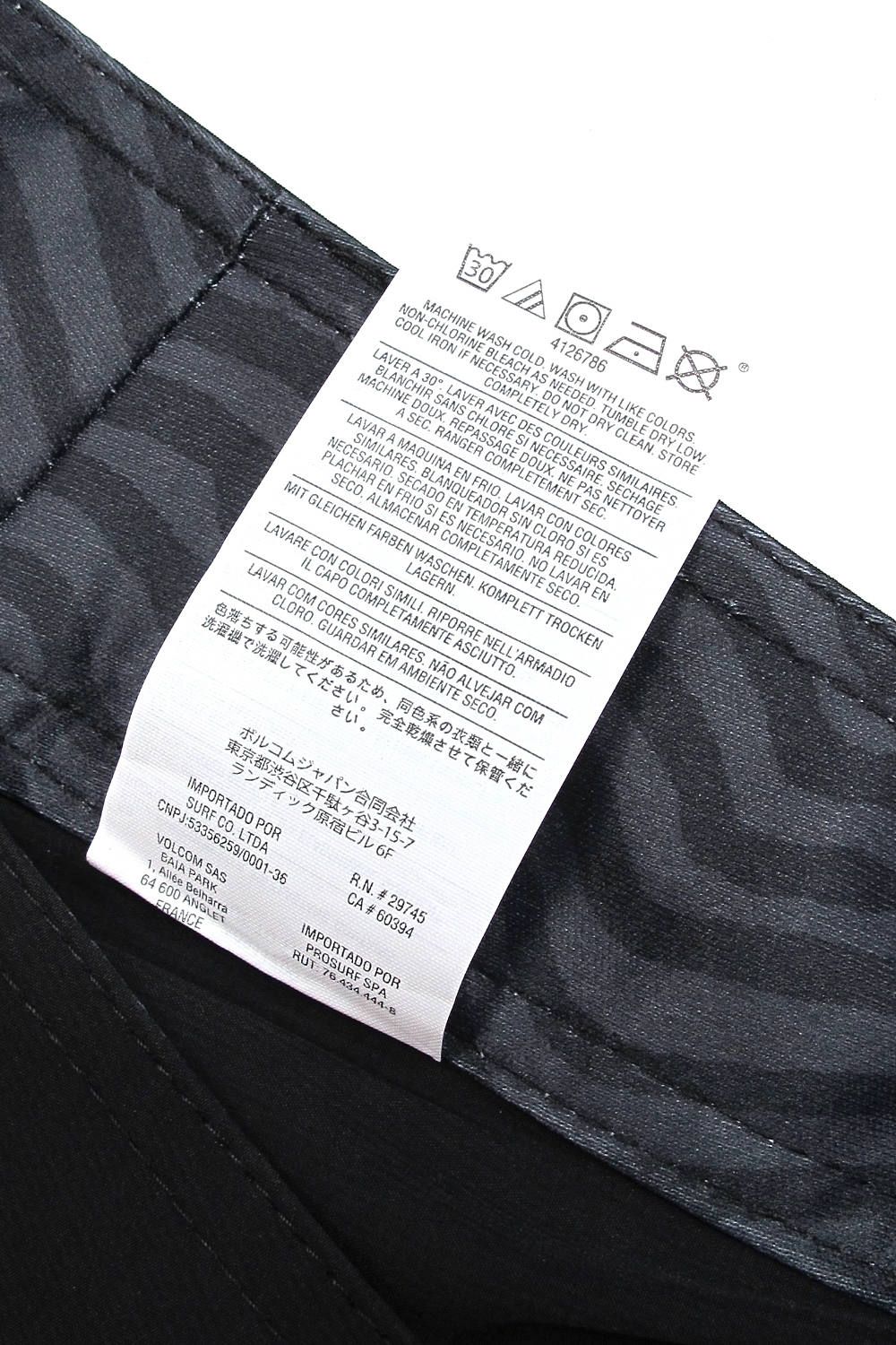 RATS - SURF SHORTS Collaboration with VOLCOM (BLACK) / ボルコム ...