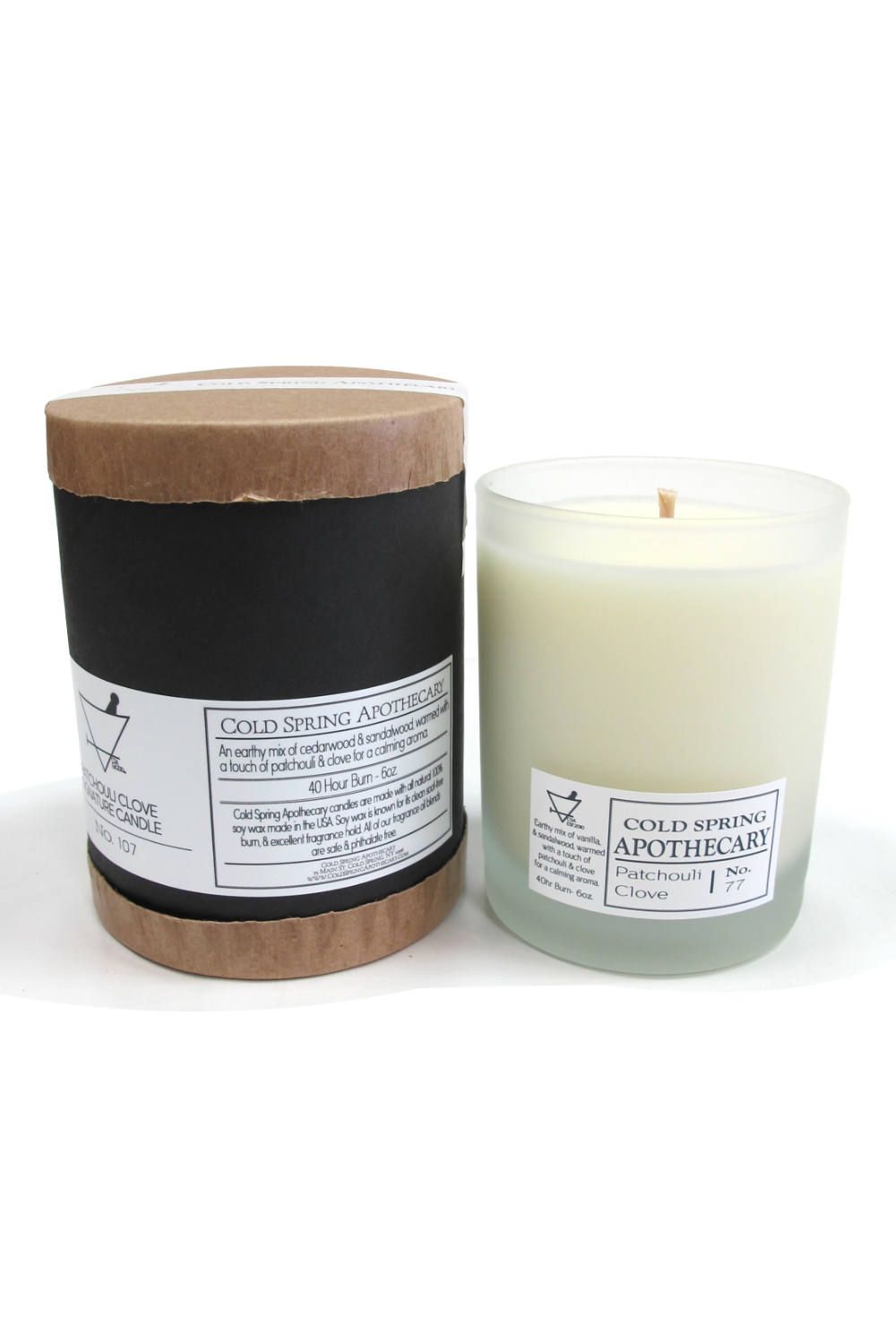 COLD SPRING APOTHECARY - SIGNATURE CANDLE (AMBER FIG) / アロマ