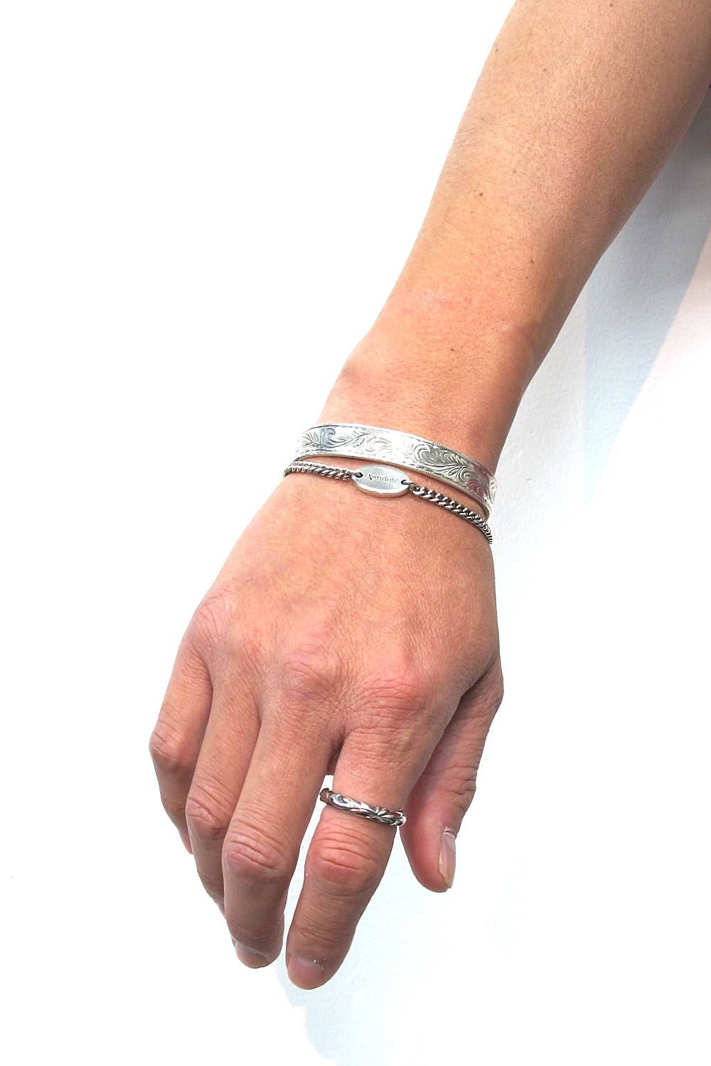 ANTIDOTE BUYERS CLUB - ID BRACELET (SILVER) / IDブレスレット 