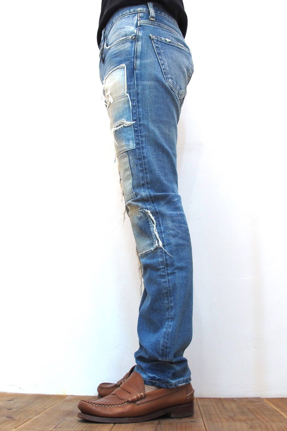 職人の手作業による加工が魅力☆TMTのRemake Denim | LOOPHOLE