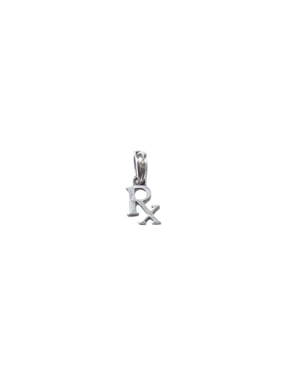 ANTIDOTE BUYERS CLUB - RX PENDANT (SILVER) / RXペンダントトップ