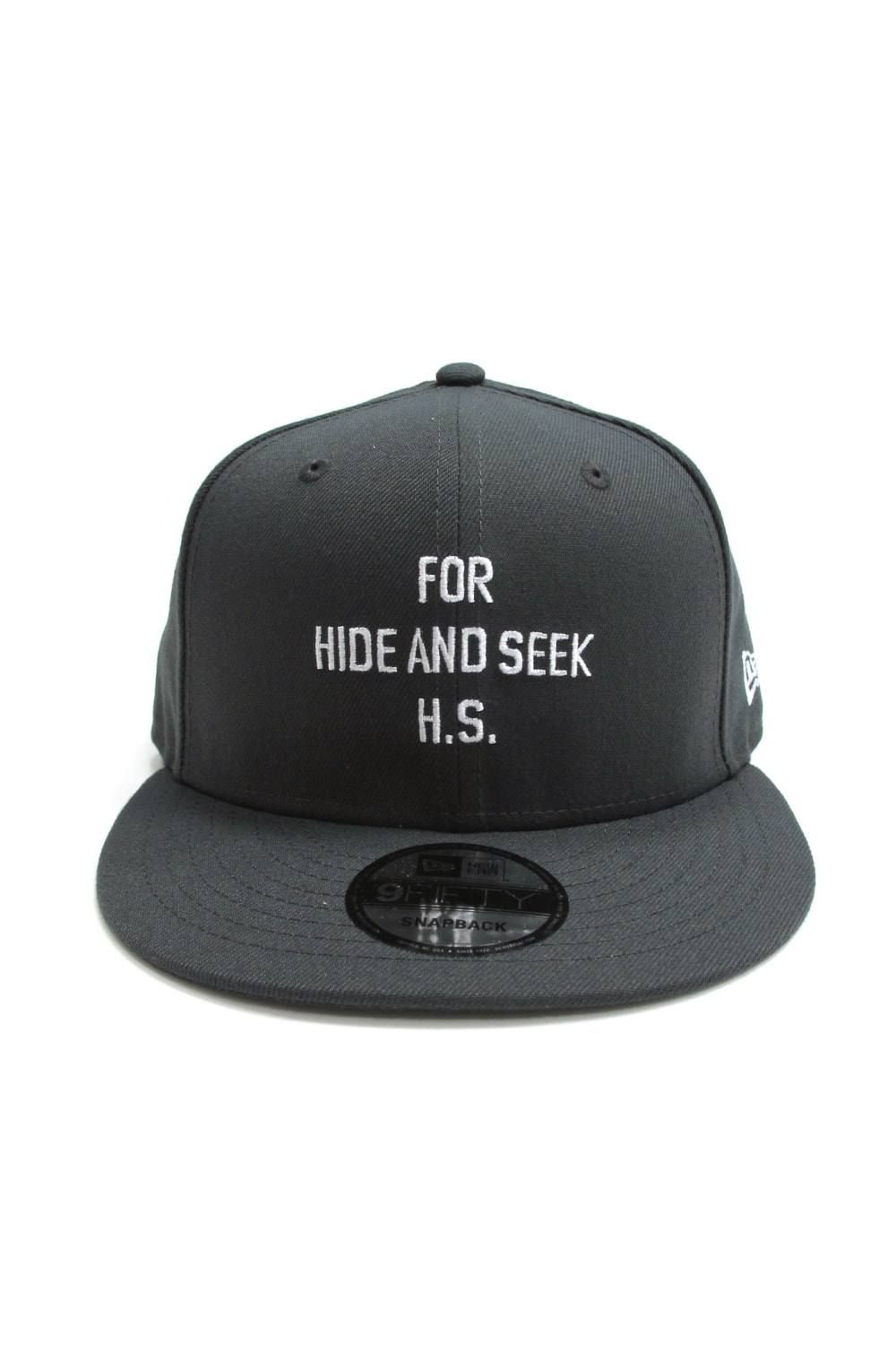 ×NEWERA / FOR HS CAP (CHARCOAL GRAY) / ニューエラ コラボベースボールキャップ