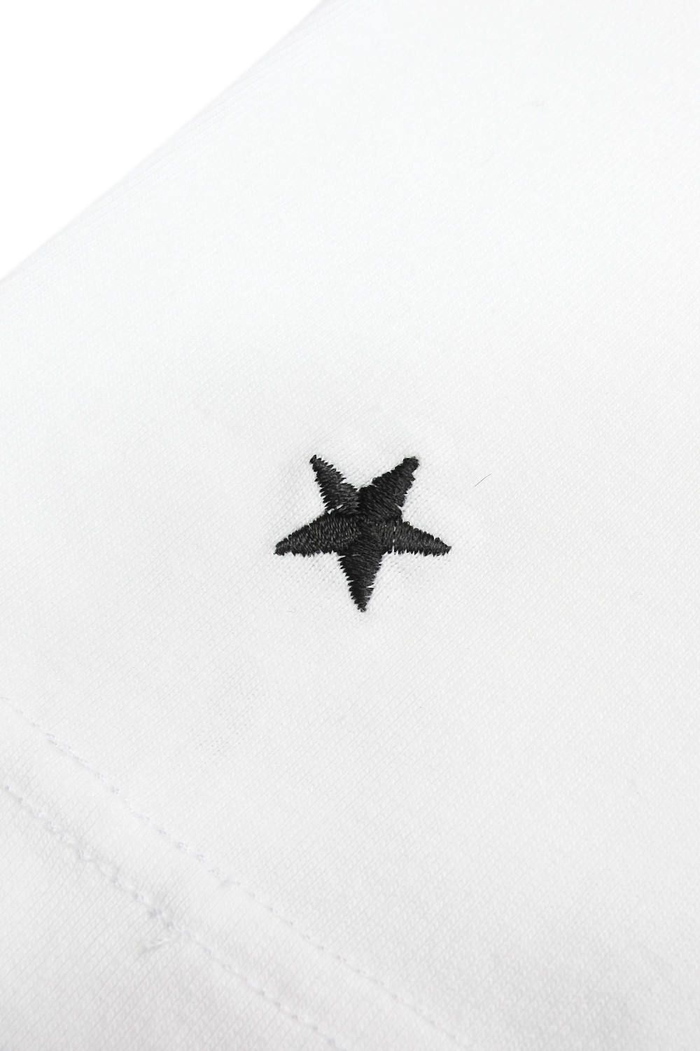 PRINT S/S TEE (WHITE) / SPIT&TAMAGAWA DINER コラボT