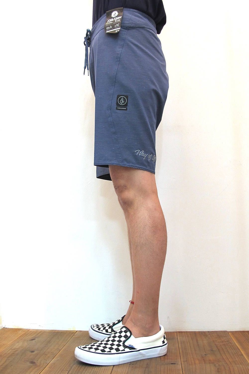 SURF SHORTS 6 Collaboration with VOLCOM (BLUE GRAY) / ボルコム コラボサーフショーツ